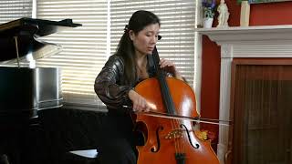 Rachmaninoff Prelude, Op.2, No. 1, for Cello & Piano - Chiawen Tsai, Carolyn Chu