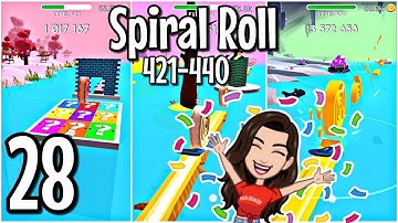 Spiral Roll Gameplay Walkthrough Part 1 | Level 1 - 20