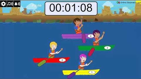 2 minute boat race timer