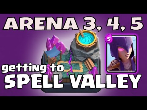 Great Arena 3-7 Witch Giant deck