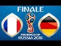 Fussball WM 2018 · FINALE · Frankreich - Deutschland (nicht Kroatien 😜) · 15.07.2018 ·  Moskau · #64