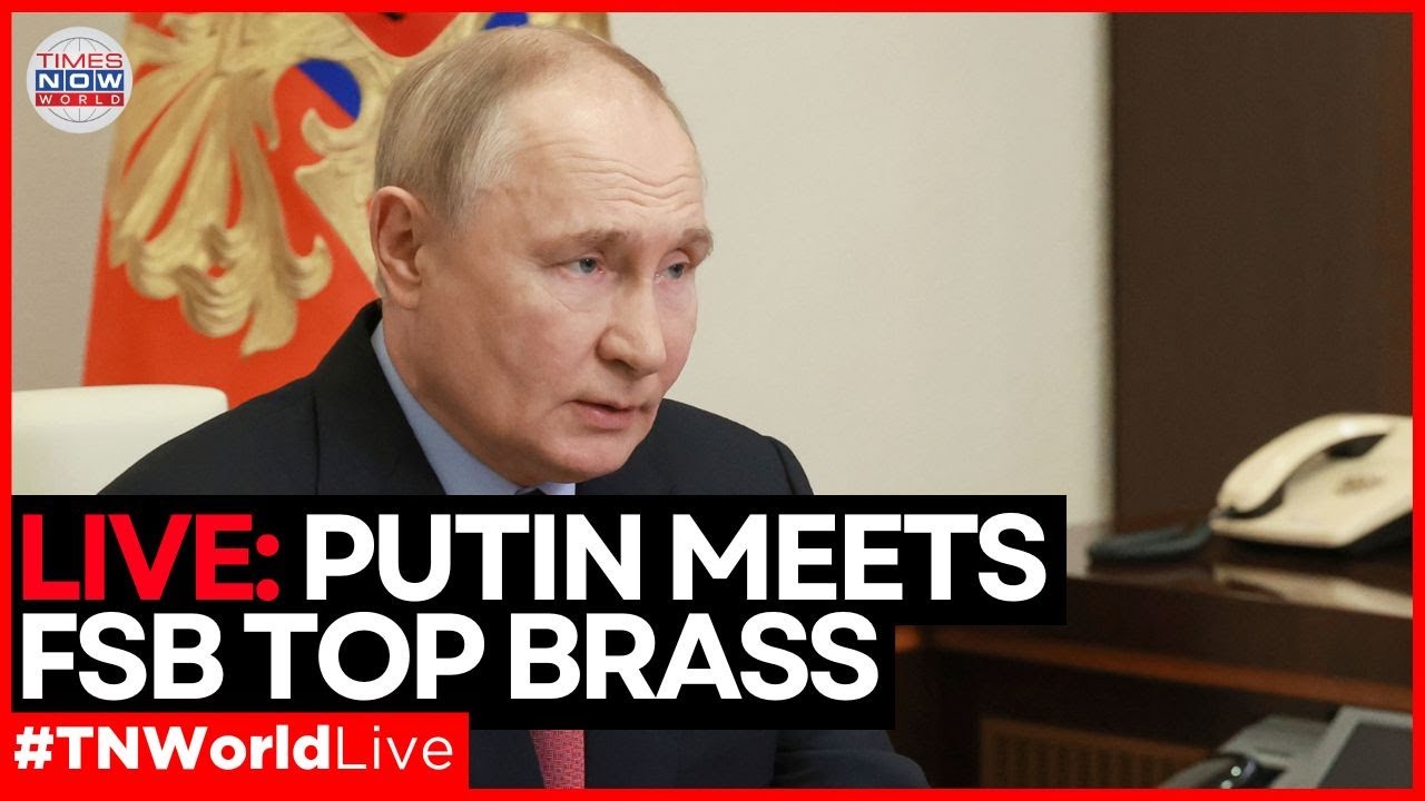 Putin LIVE: Putin Leads Federal Security Service Meeting As Ukraine War Enters Final Phase |TN World