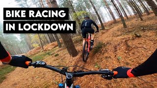 Bike Racing in Lockdown - XC Mountain Bike Race Simulation screenshot 4