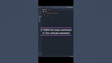 The BEST comment extension in VS CODE  |  #extension #vscode #ytshorts #shorts #comments