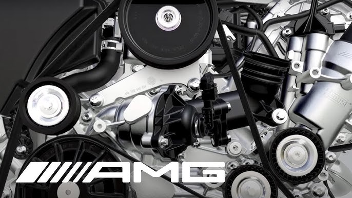 AMG 5.5-Liter Naturally Aspirated V-8 Engine 