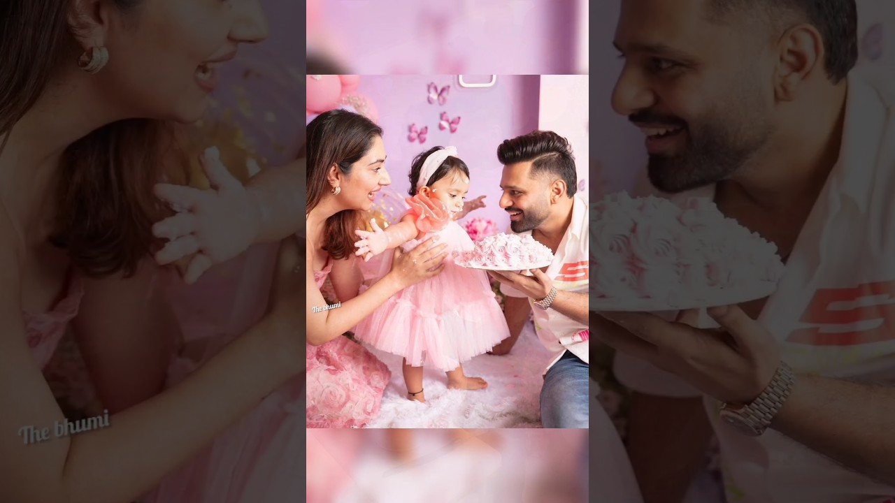 Disha Parmar, Rahul Vaidya shares Special moments from daughter Navya first birthday picturess New