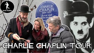 Charlie Chaplin London Walking Tour with his Grandchildren, Kiera and Spencer Chaplin