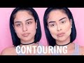 CONTOURING NATUREL + TEINT | AVEC DES PRODUITS PAS CHER