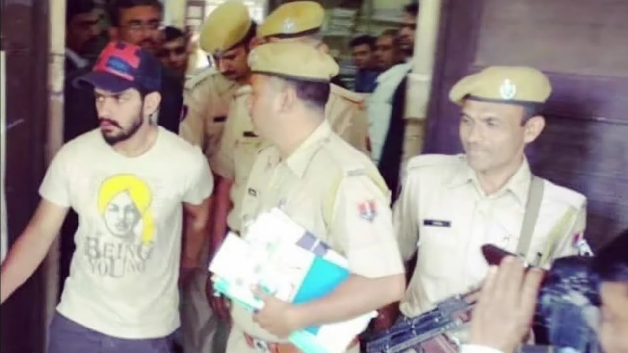 लॉरेंस बिश्नोई की पेशी का वीडियो 🔥#lawrencebishnoi #sopugroup #jail #peshi #viralvideo #gangster