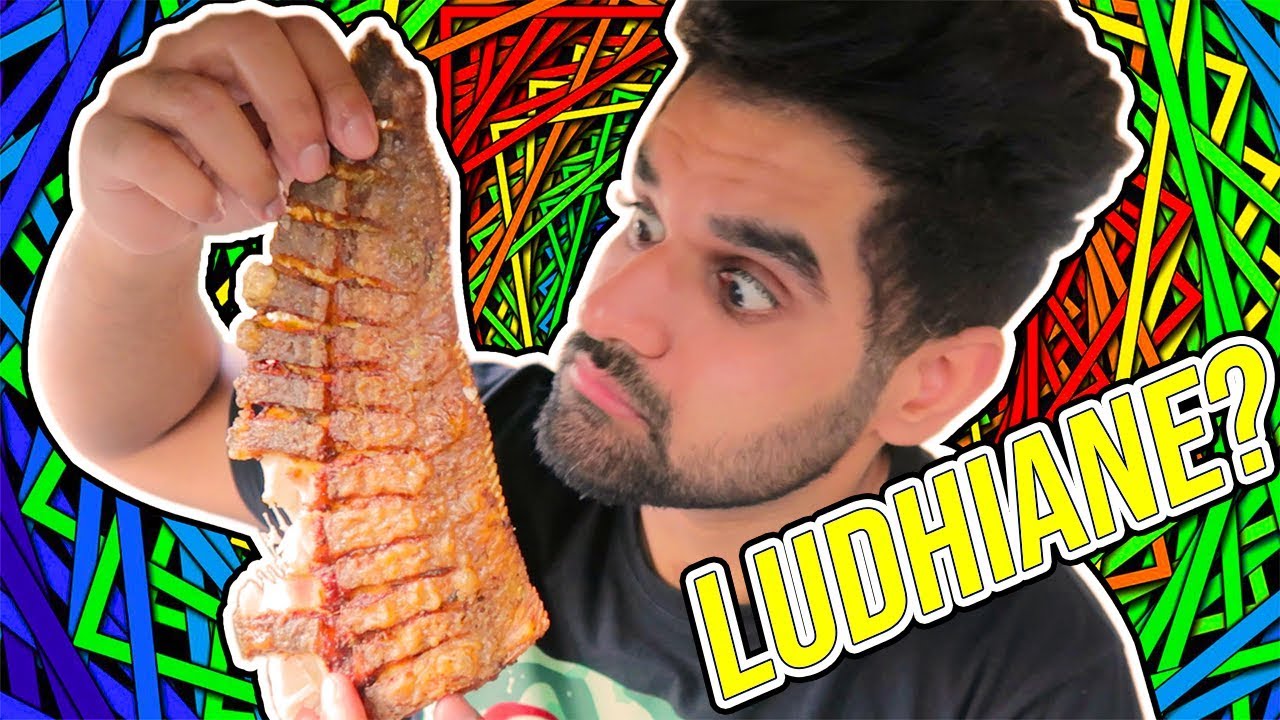 Fried Fish Tail | Indian Street Food Ludhiana | Harry Uppal