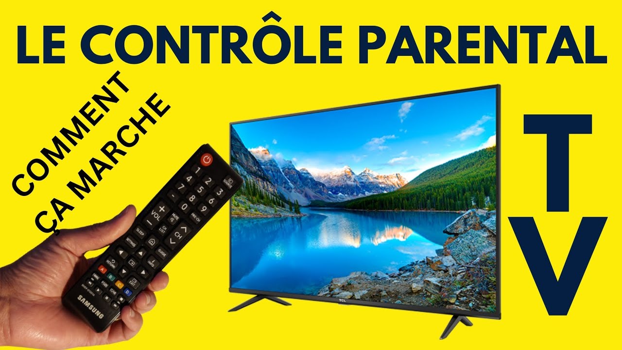 Comment configurer le contrôle parental sur une télévision - YouTube