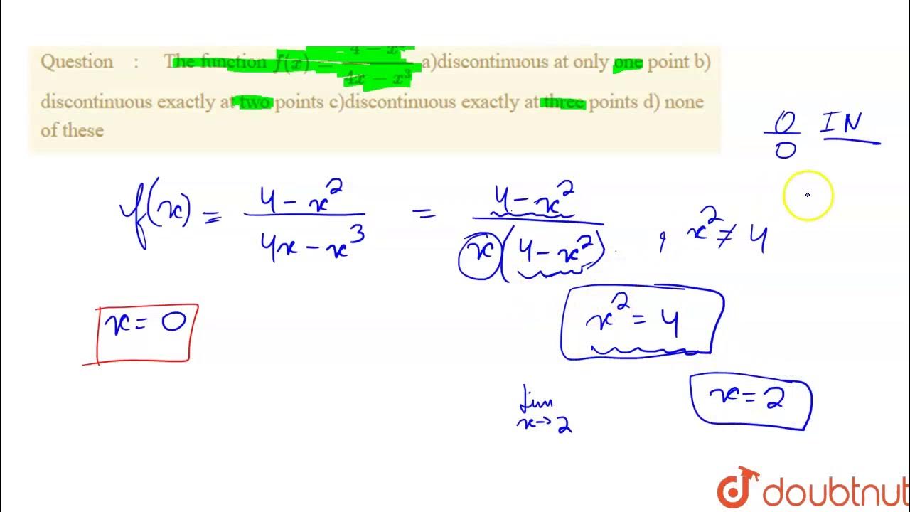 the-function-f-x-4-x-2-4x-x-3-a-discontinuous-at-only-one-point