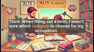 2500 IELTS 5.5 Vocabulary Lesson: Category - Meaning, Common errors, Synonyms and Antonyms