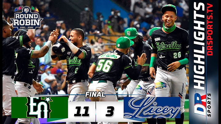 Resumen Estrellas Orientales vs Tigres del Licey | 10 ENE 2022 | Serie Semifinal Lidom