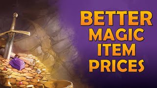 Fixing D&D's Magic Item Pricing