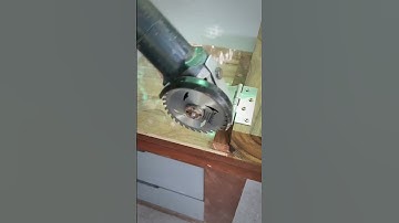 #diy Making a table saw from a wood grinder #tools #woodworking #tips #woodwork  #wood #woodscraft