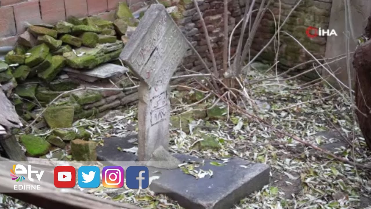 OSMANLI KABRİ APARTMAN BAHÇESİNDE KALDI