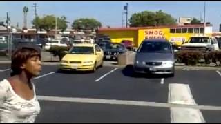 Pregnant in Oakland Parking Lot Brawl