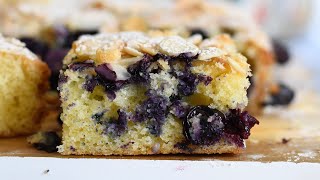 Easy-to-Make, Soft and Yummy Blueberry-Almond Cake screenshot 4