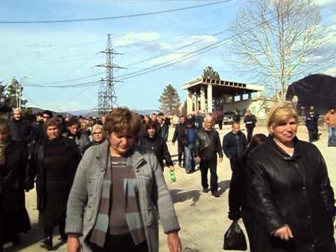 გაფიცვა კაზრეთში...მერვე დღე