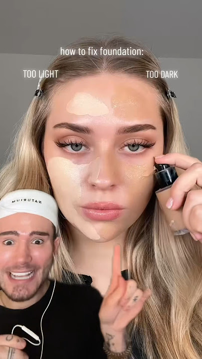 VIRAL MAKEUP HACK!😱 (follow for more!💗) @lenkalul #makeup #makeuptutorial #beauty #beautytips