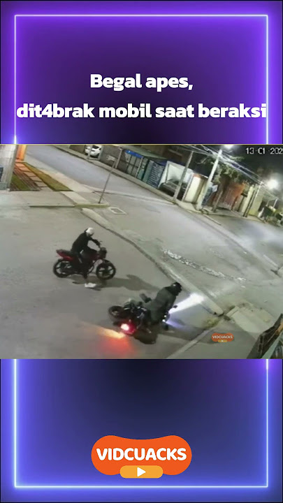 Begal apes,dit4brak mobil saat beraksi #maling   #viralnews #malingmotor