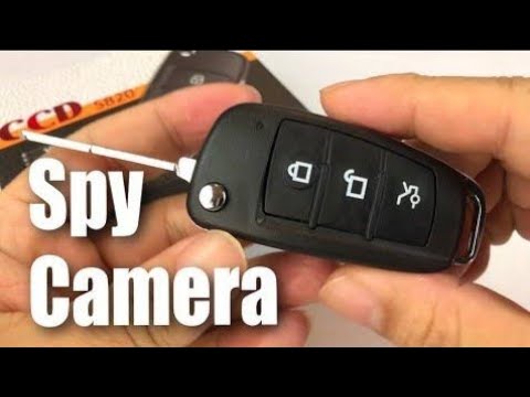 VK MART Spy Keychain Camera HD 1080P FHD Hidden Car Key Audio/Video Recorder