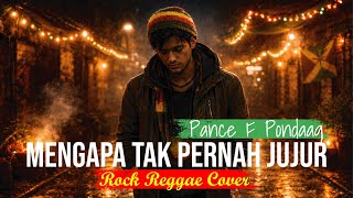 MENGAPA TAK PERNAH JUJUR - PANCE F PONDAAG (ROCK REGGAE FUSION) #coverai