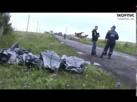 Работа делегации ОБСЕ на месте крушения Boeing 777 - репортаж icorpus.ru