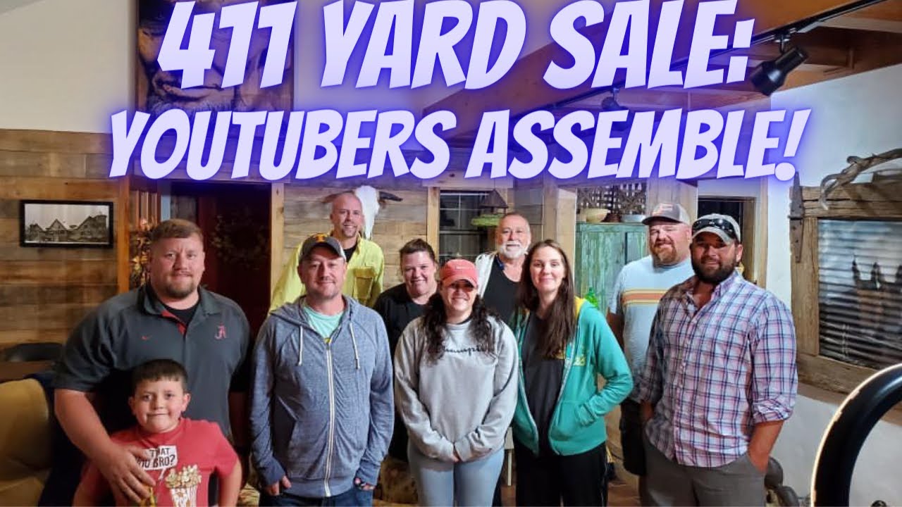 411 Yard Sale Day 2 Reseller Meetup & BBQ Competition YouTube