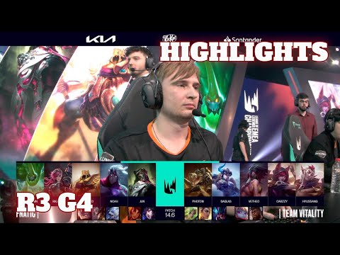 FNC vs VIT - Game 4 Highlights | Round 3 LEC Spring 2024 Playoffs | Fnatic vs Vitality G4