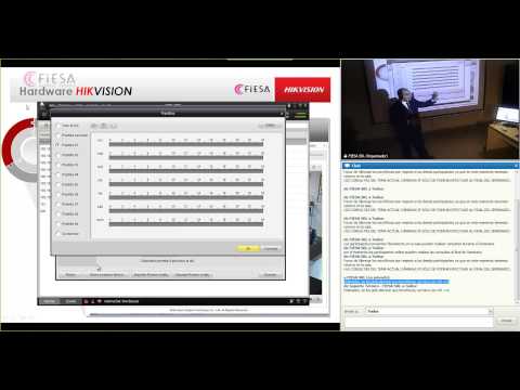 Curso técnico de cámaras IP HIKVISION presentado por FIESA - Parte 1/2