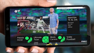 NOVO FC MOBILE 2024 Com MODO Carreira Mod FiFA 23 Com Brasileirão e Europeus Mod FiFA 14 (Offline)