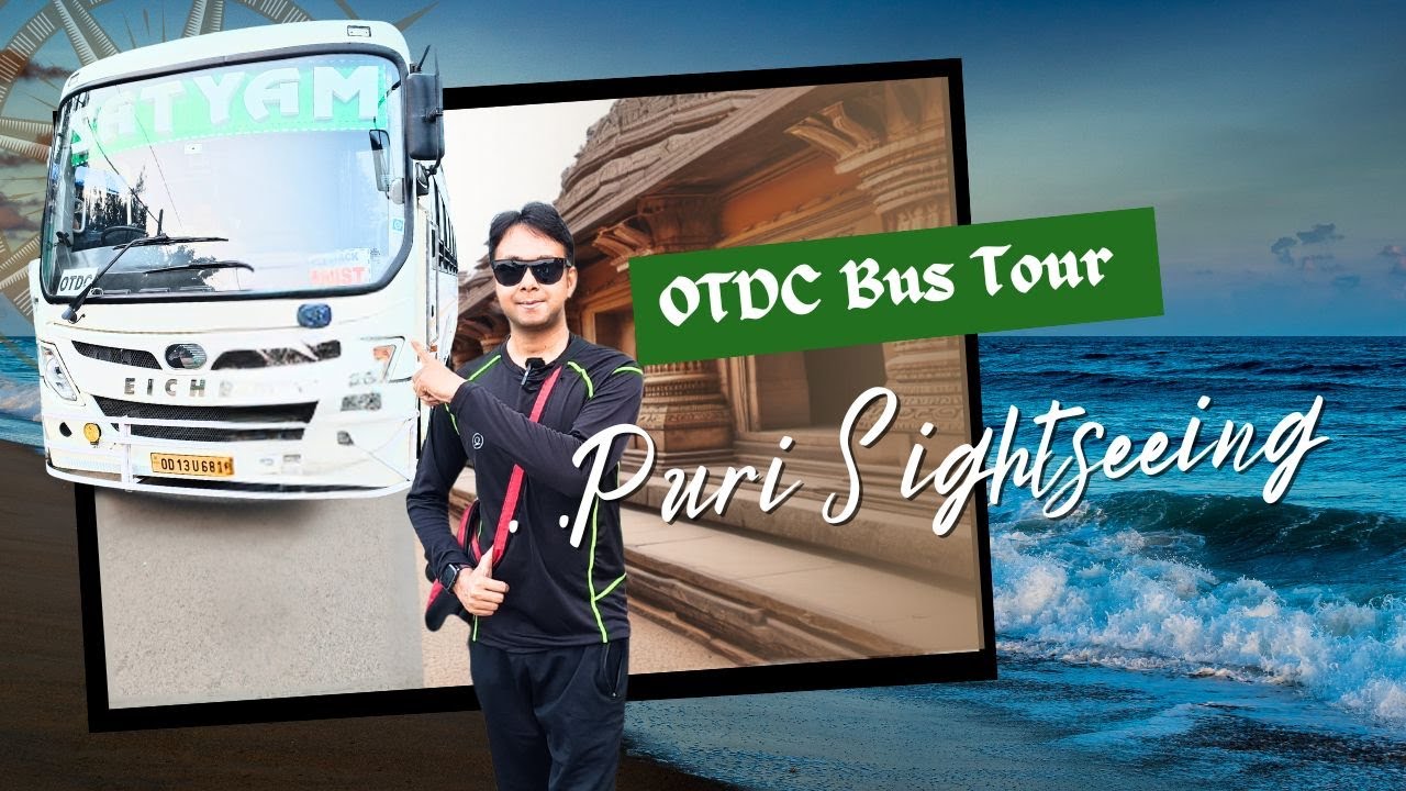 Puri OTDC Bus Tour || Puri Sightseeing By OTDC Bus || Nandankanan Zoological Park || Puri Tour Plan
