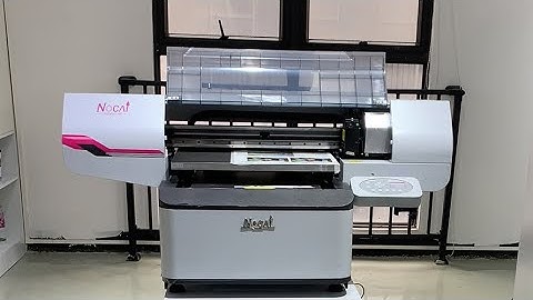 NC-UV0406V A2 printer installation-printer alignment part.