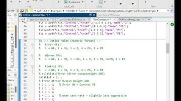 Fuzzy Logic control for Dc motor position control in MATLAB