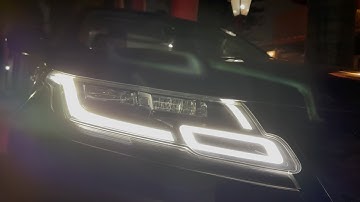 Range Rover Velar - Dynamic Turn Indicators Headlights | Cinematic