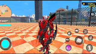 Transformers Battle City Multiple Transformation Jet Robot Car Game 2020 - Android Gameplay FHD screenshot 1