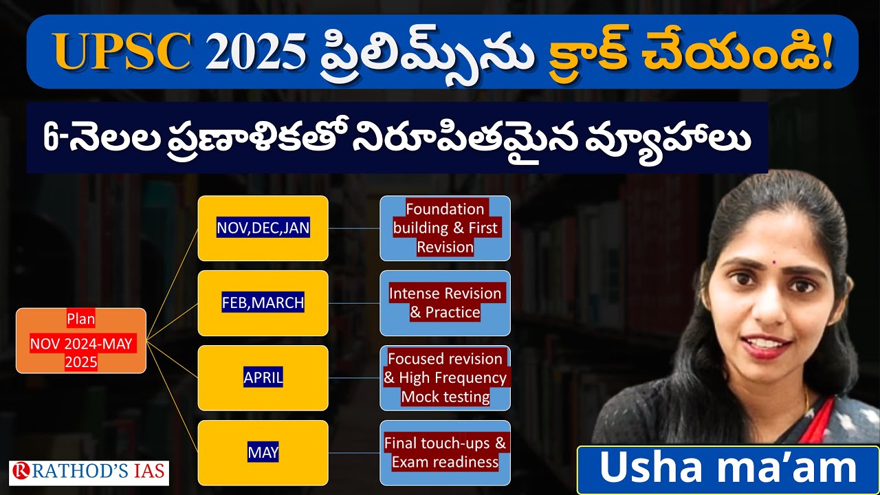 Crack UPSC 2025 Prelims! / 6Months Plan with Prooven strategies / UPSC IAS Prelims 2025 YouTube