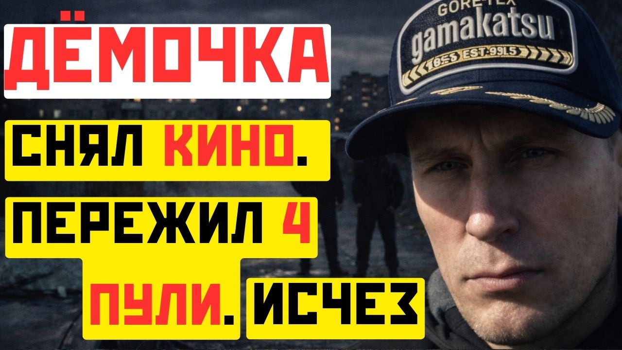 Дёмочка: снял КИНО. Пережил 4 пули. Исчез