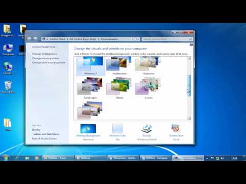 Windows 7: Aero