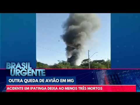 Small aircraft crashes in Ipatinga, Minas Gerais