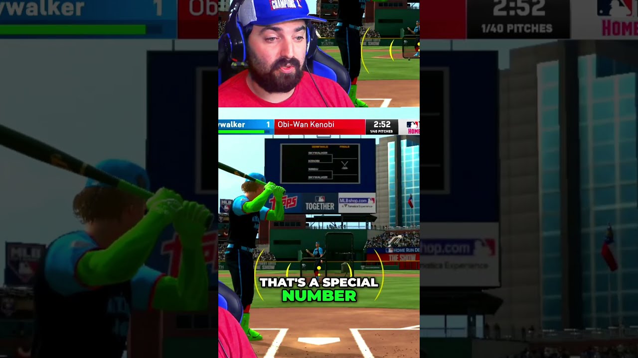 Luke Skywalker SMASHES Home Runs Epic Baseball Showdown 