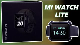 أرخص ساعة ذكية أصلية شاومي MI lite watch⌚️ فتح صندوق ومراجعة تفصيلية مواصفات وإيجابيات وسلبيات