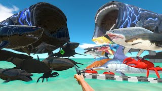 FPS Avatar Rescues Sea Monsters and Fights Shadow Itself - Animal Revolt Battle Simulator