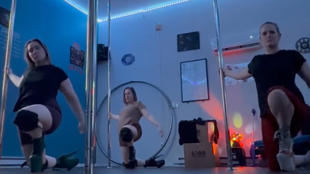 Exotic pole choreo to The Bounce by Qendresa 