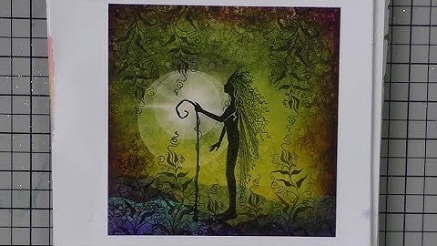 Making A Quick Card Using Scenescapes - A Lavinia Stamps Tutorial