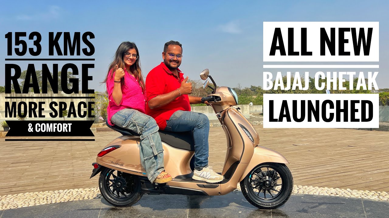 New Bajaj Chetak - 153 kms Range !!! | MotorBeam - YouTube