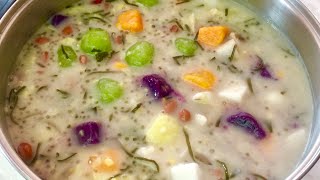 Chè Bà Ba-Cách Nấu Chè Bà Ba Thơm Ngon Màu Đẹp Vietnamese Dessert Soup