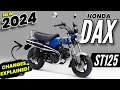 New 2024 honda dax 125 motorcycle released  changes  explained